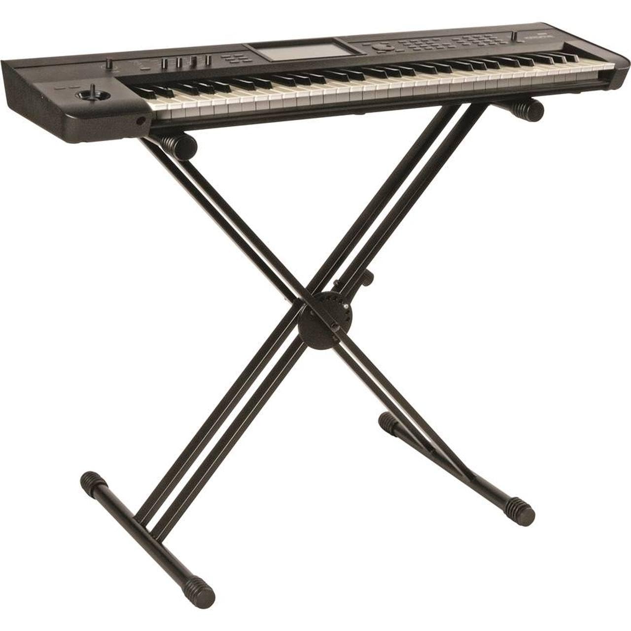 Amazon.com: Quik Lok QL-646 Double Braced Keyboard Stand : Musical