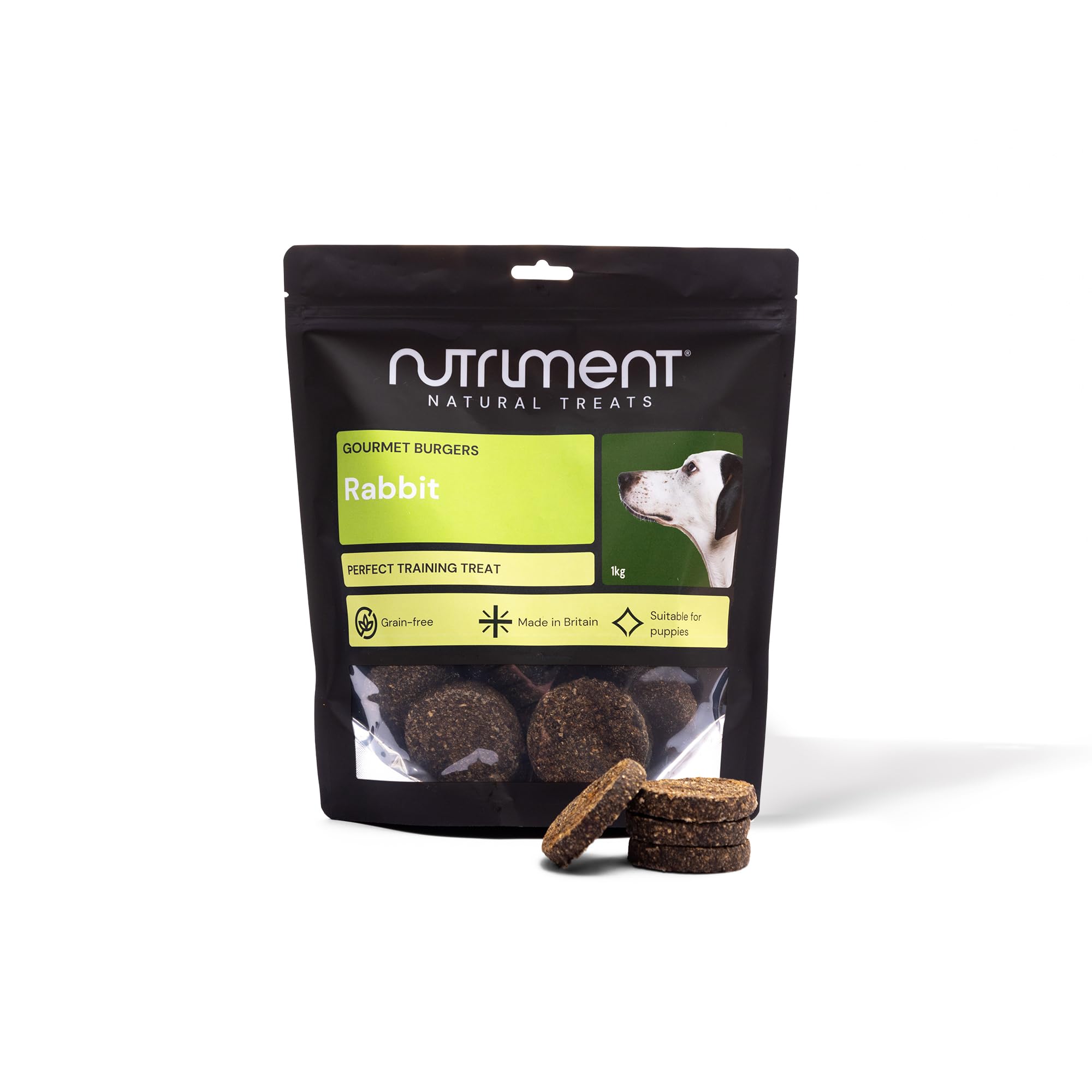 Natural Treats Gourmet Rabbit Burgers (1kg) Grain Free Low Fat High Protein Treats — image 1
