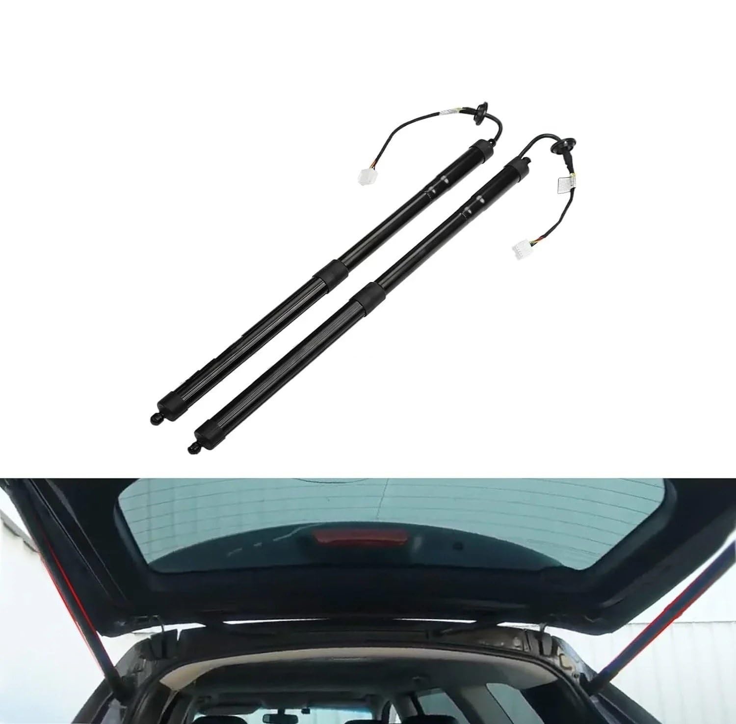 Columna Amortiguador 2 Uds Soporte Puerta Trasera Eléctrica Elevador Puerta Trasera Para Nissan Para X-trail T32 Para Rogue 2014-2020 Puntal De Gas 905614CL3A 90561-4CL3A