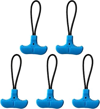 Zipper Pull Zipper Extender Replacement Luggage Paracord Zipper Pull T Shape Large Size Tab Extension Cord Fixer