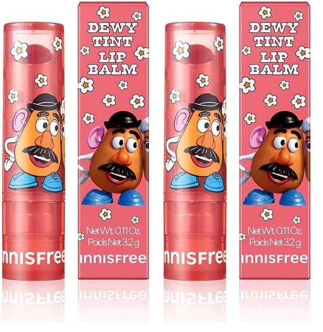 Innisfree Dewy Lip Balm - ROSE BRICK Toy Story Edition | 3.2g (Pack of 2)-image-23