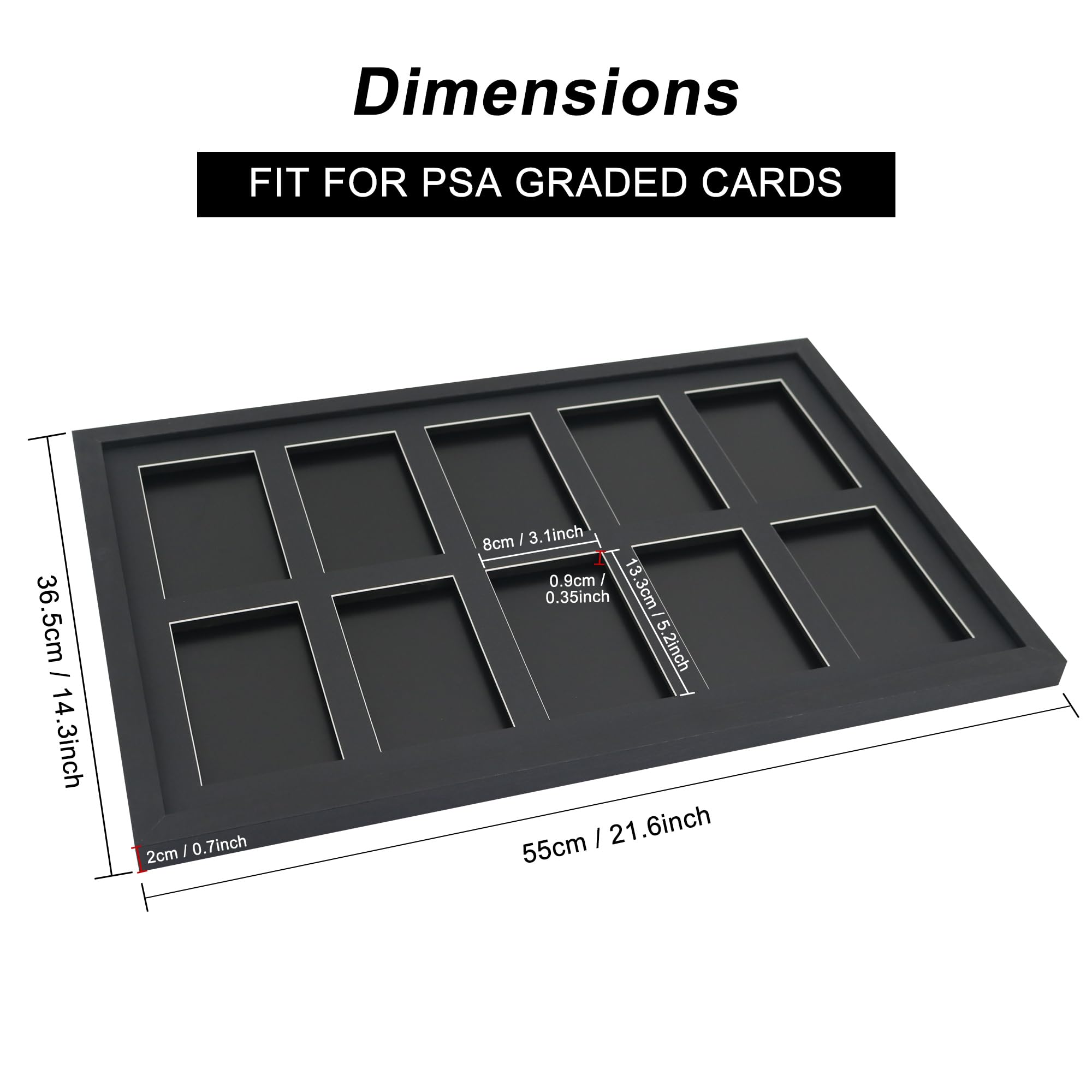 Amazon.com: Hodeframe PSA Graded Card Display Frame，PSA Graded