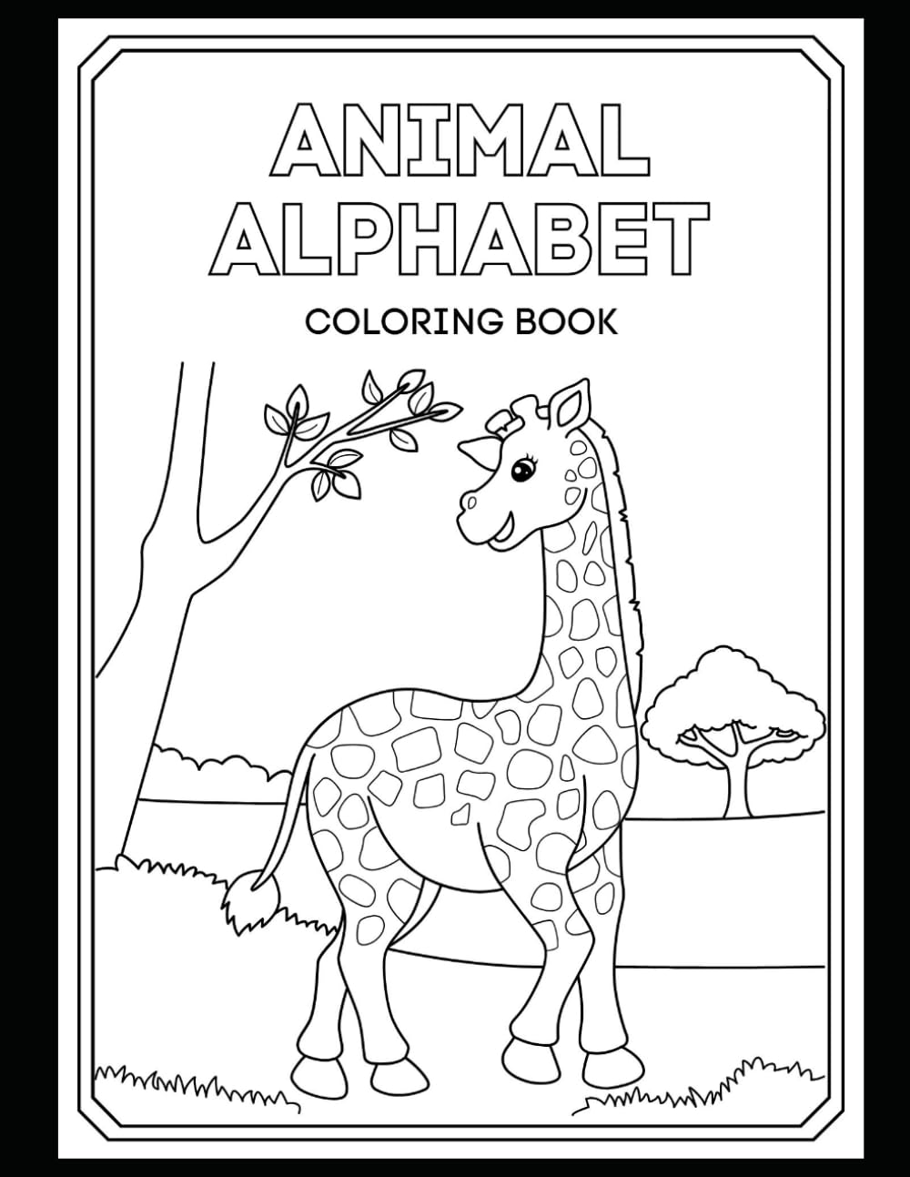 Animal Alphabet Coloring Book