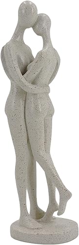 LAIKEARTS Estatua de decoración, escultura de resina abstracta, adorno artístico, decoración moderna del hogar, decoración de oficina, estantería,