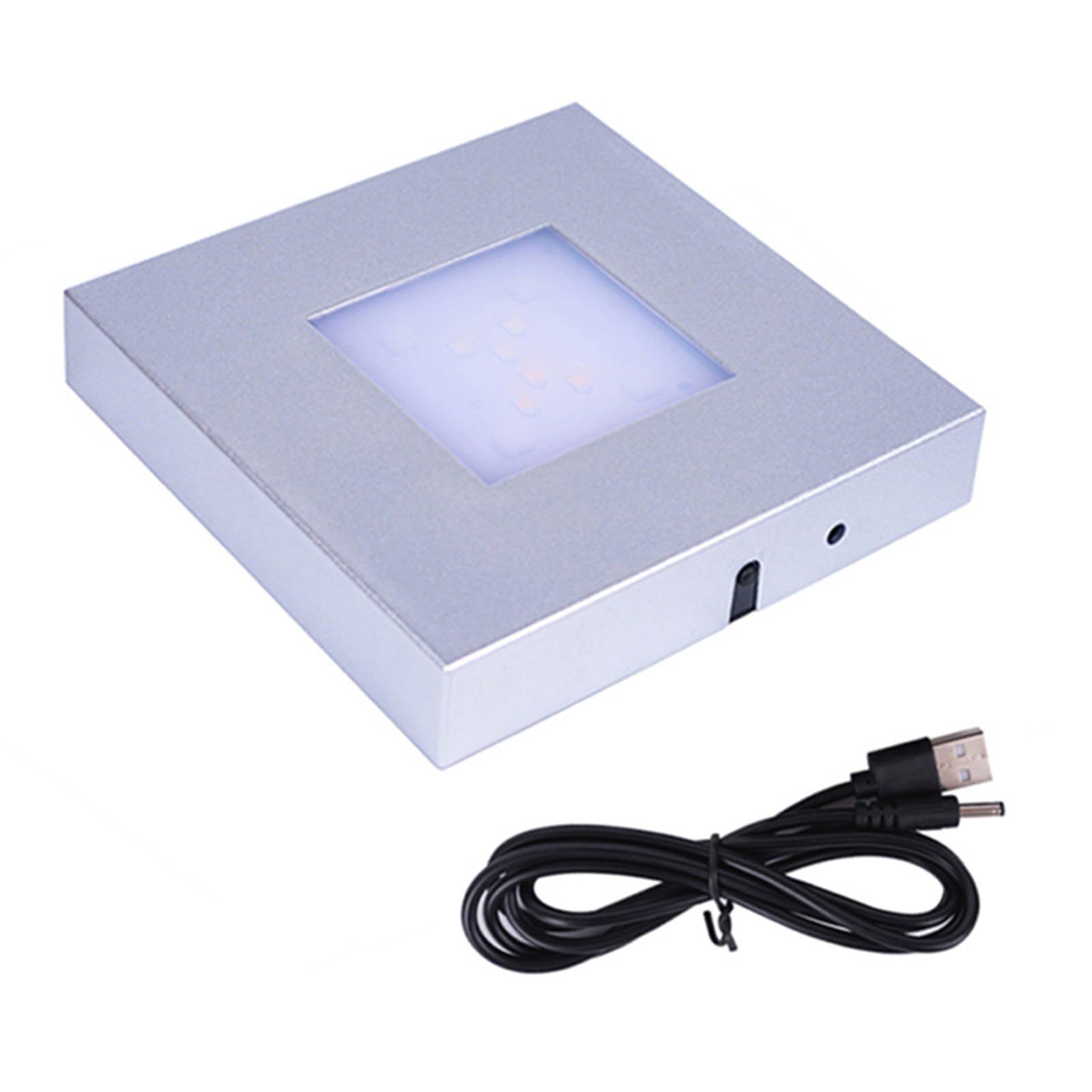 Shntig Silver Brightness Multiple Control Led Lamp Base For Atmospheres Creation In Various Settings Jewelry Display Light