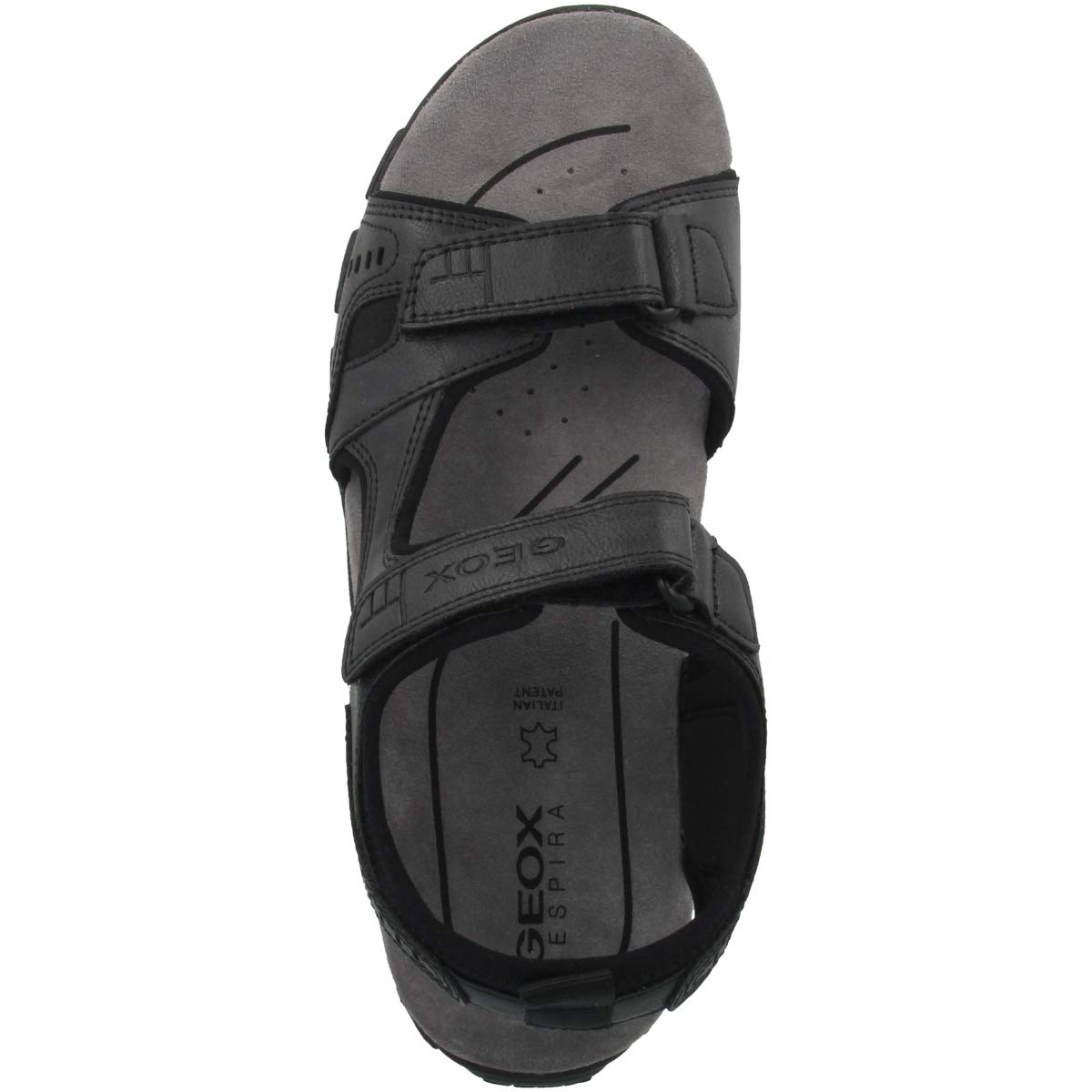 Geox U Sandal Strada A, Sandali Punta Aperta Uomo