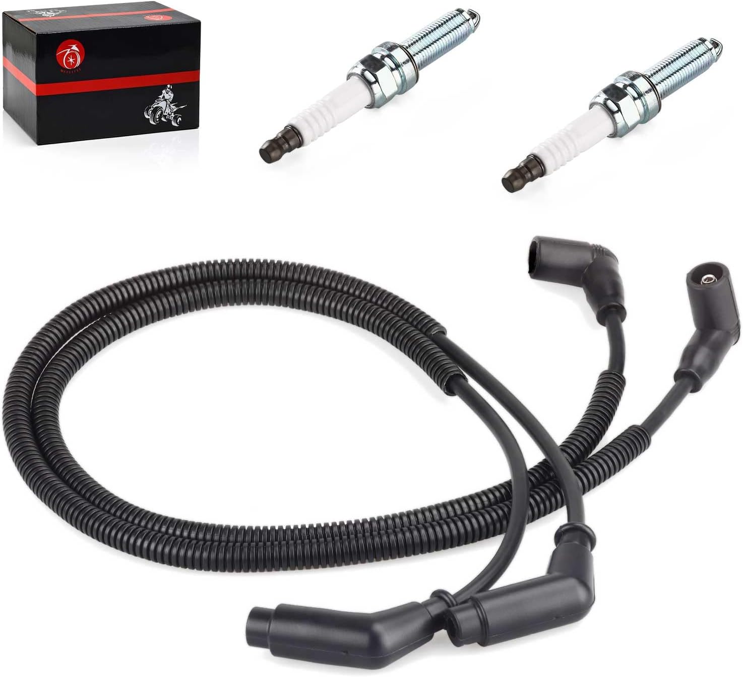 Spark plug & Wire Cap for Can-Am Commander Max 1000R 2018-2023 Maverick Sport 1000 1000R 2019-2022 Defender TRAXTER MAX PRO HD10 2020-2024