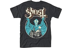 Ghost Opus Eponymous Meliora Prequelle Popestar Official Tee T-Shirt for Men and Women (Medium, Black)