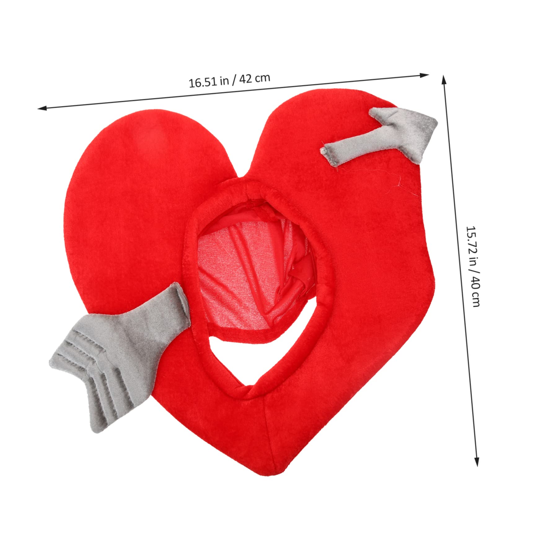 TOYANDONA 5piezas Sombrero De Divertido Accesorio Fotográfico Para Parejas San Valentín y Disfraces Diseño y