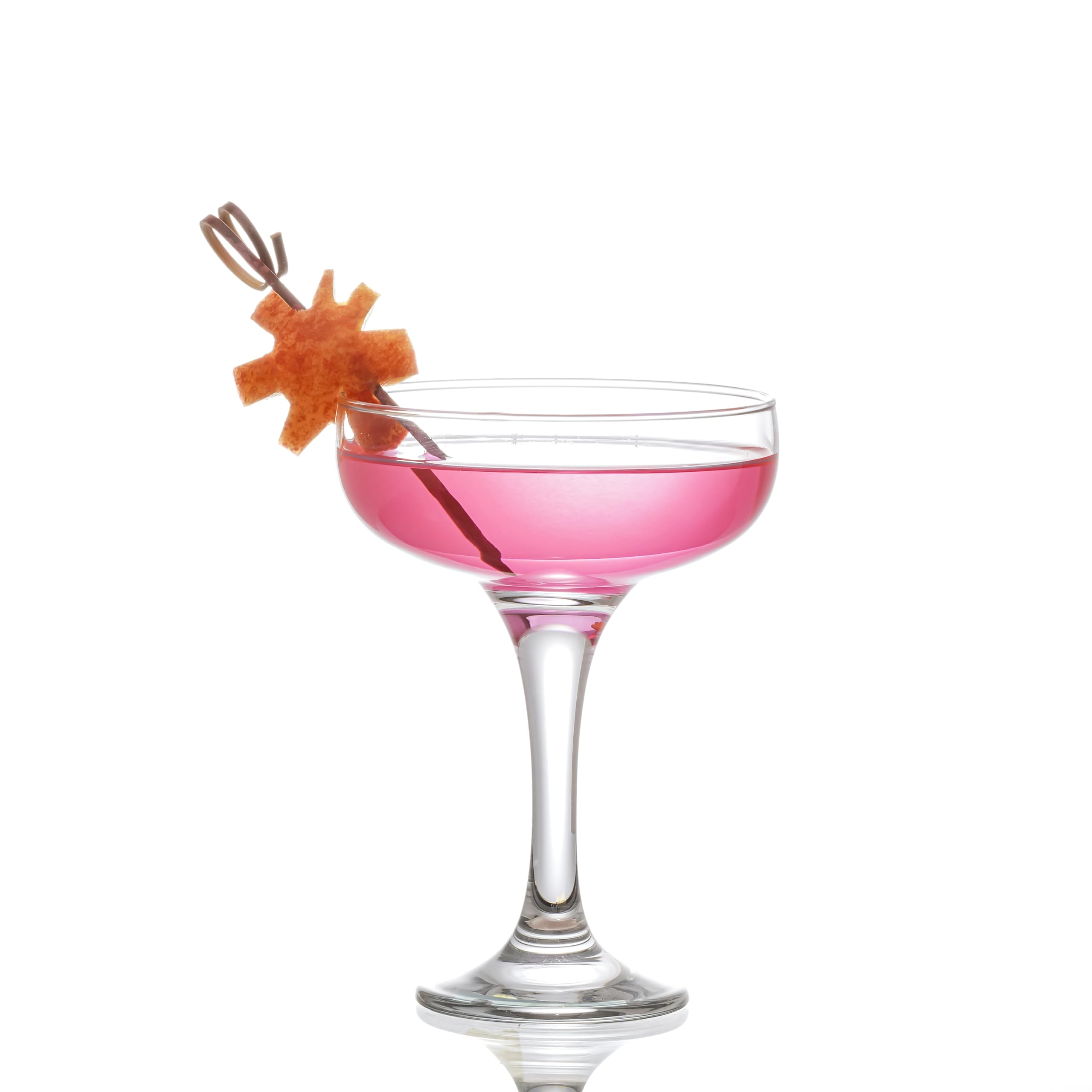 Copas de Cóctel (8 oz/235 ml). Copas de café espresso Martini, Margarita, Corte Elegante y Copa Champán, Cristalería larga (4)