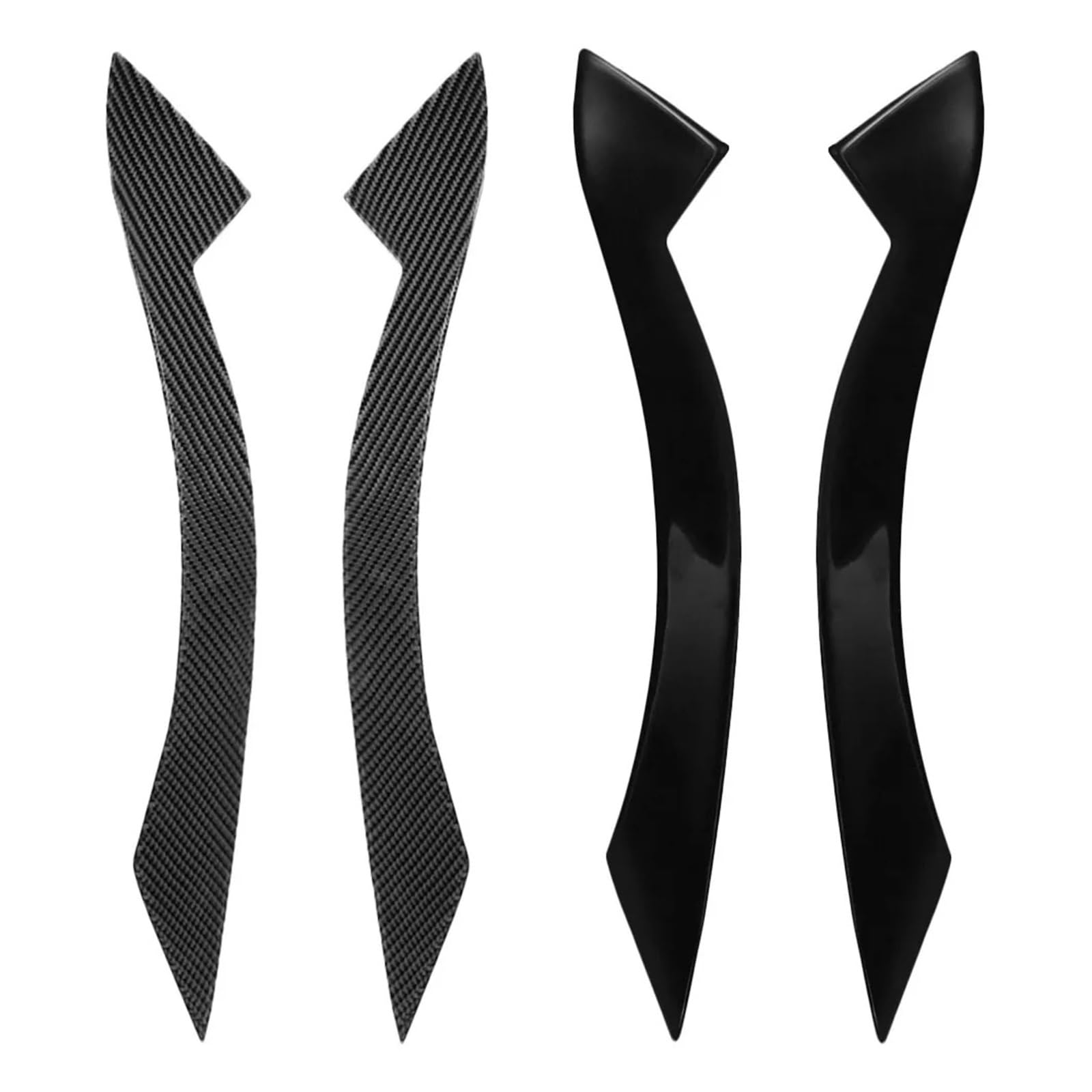 Frontscheinwerfer-Augenlid-Augenbrauen-Abdeckungsverkleidung, Compatible With Z4 E89 2009–2015(Carbon Fiber)