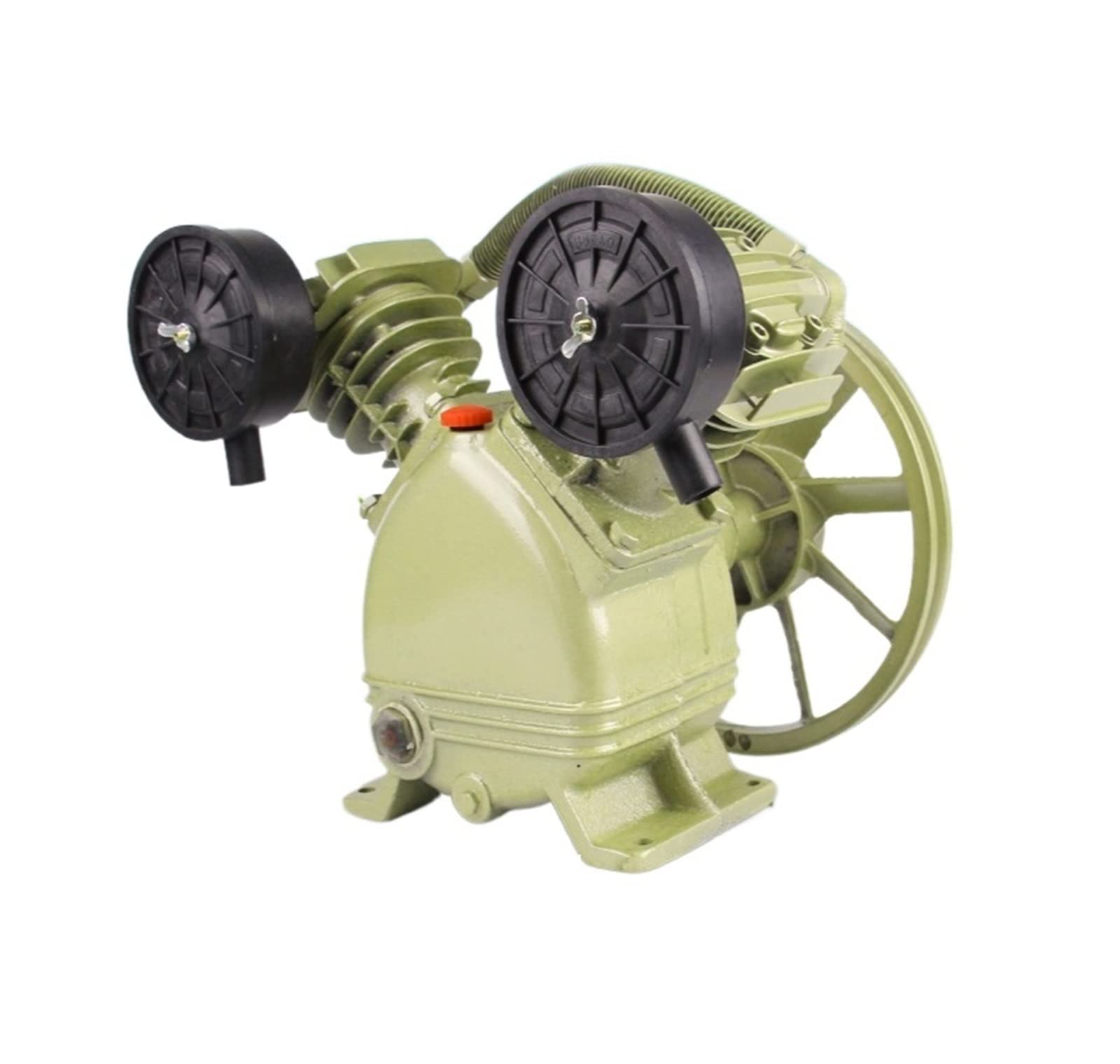 Piccola pompa sommergibile regolabile Pistone industriale ad alta pressione doppio cilindro compressore d'aria testa compressore d'aria testa pompa aria accessori