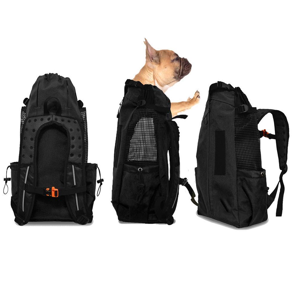 Hunderucksack für Kleine und mittlere Hunde bis 5kg/10kg/15kg - Atmungsaktiver Faltbarer hundetransporttaschen - Geeignet für Motorradfahren, Wandern, Einkaufen, Reisen - Sicherheit Komfort
