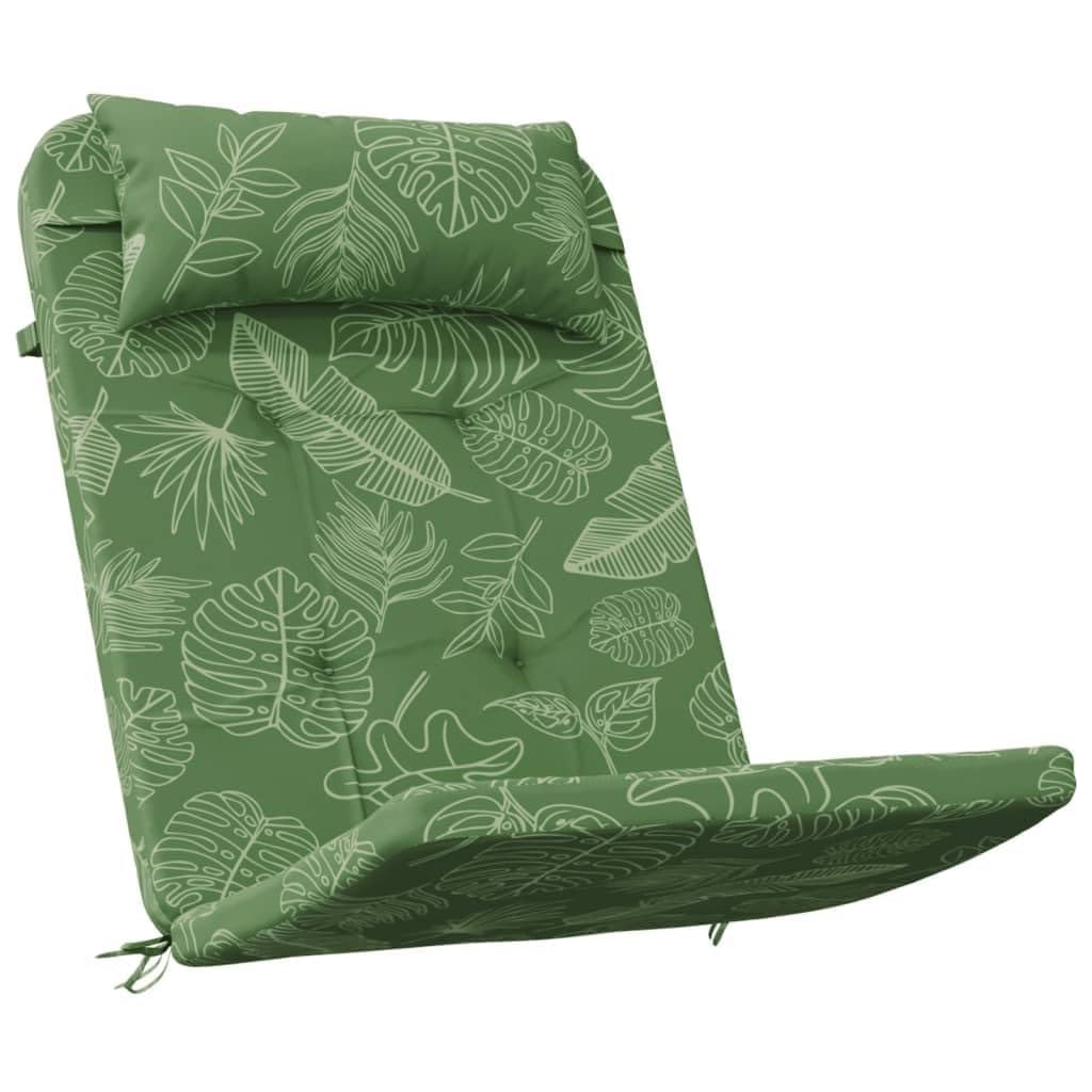 Cojines Adirondack para tumbonas de exterior y sillas de jardín cómodas de 126x58 cm