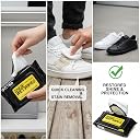 ECOLUX CLEAN Shoe Wipes (80 Wipes) Sneaker Instant Wet Shoe Cleaning Wipes | Dirt Quick Remover | Shoe Stain Remover | Best Cleaner for All Shoes, Sports, Slide Sandals, Flip Flops, Mules, Gladiator gallery image