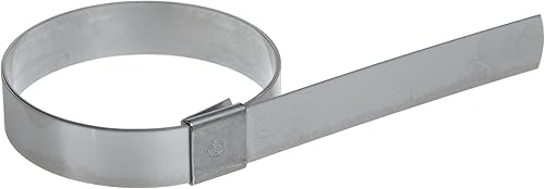 Miniatura 8 de BAND-IT CP6S99 Abrazadera de perforación central de acero inoxidable 201 de ancho x 0.025 pulgadas de grosor de 1-12 pulgadas de diámetro, 100