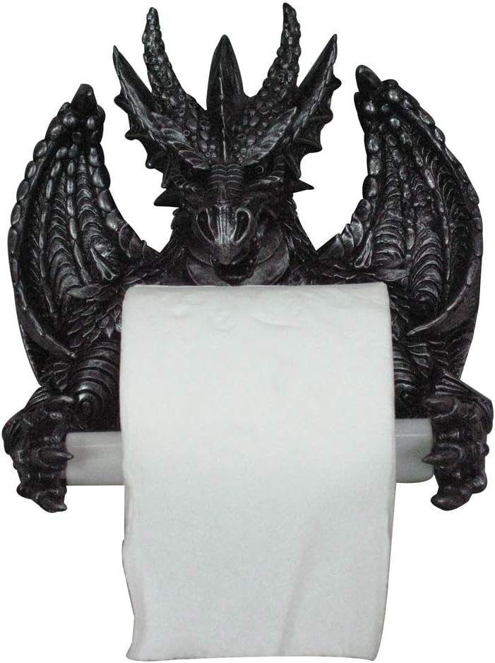 Nemesis Now Dragon Toilet Roll Holder Novelty