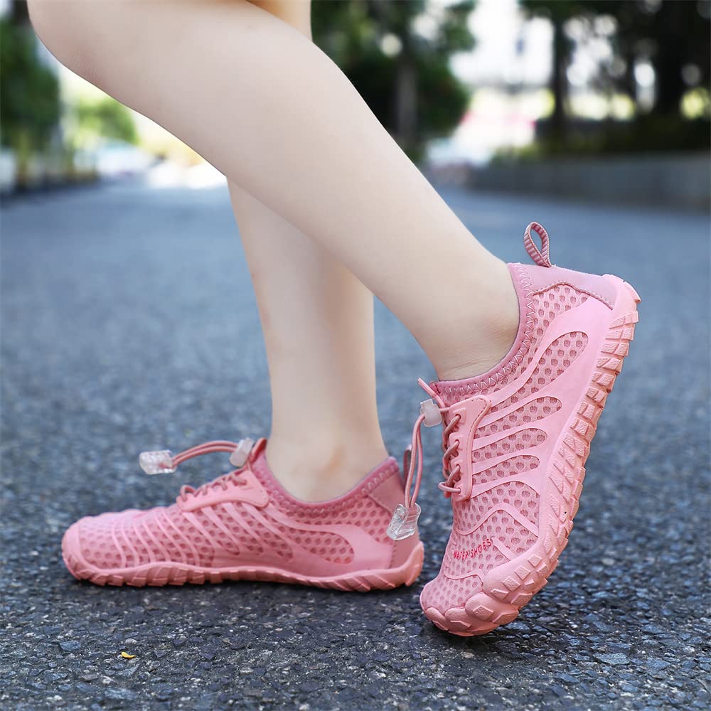 Mateju Zapatos de Agua Niño Niña Escarpines Zapatos de Natación de Verano Zapatillas de Agua Playa Antideslizantes Secado Rápido Deportes Acuáticos Surf Adolescente