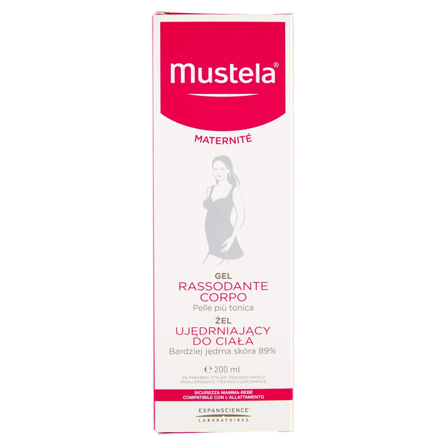 MustelaMaternite Gel FermeteCorps 200 ml 1 Unit 200 g