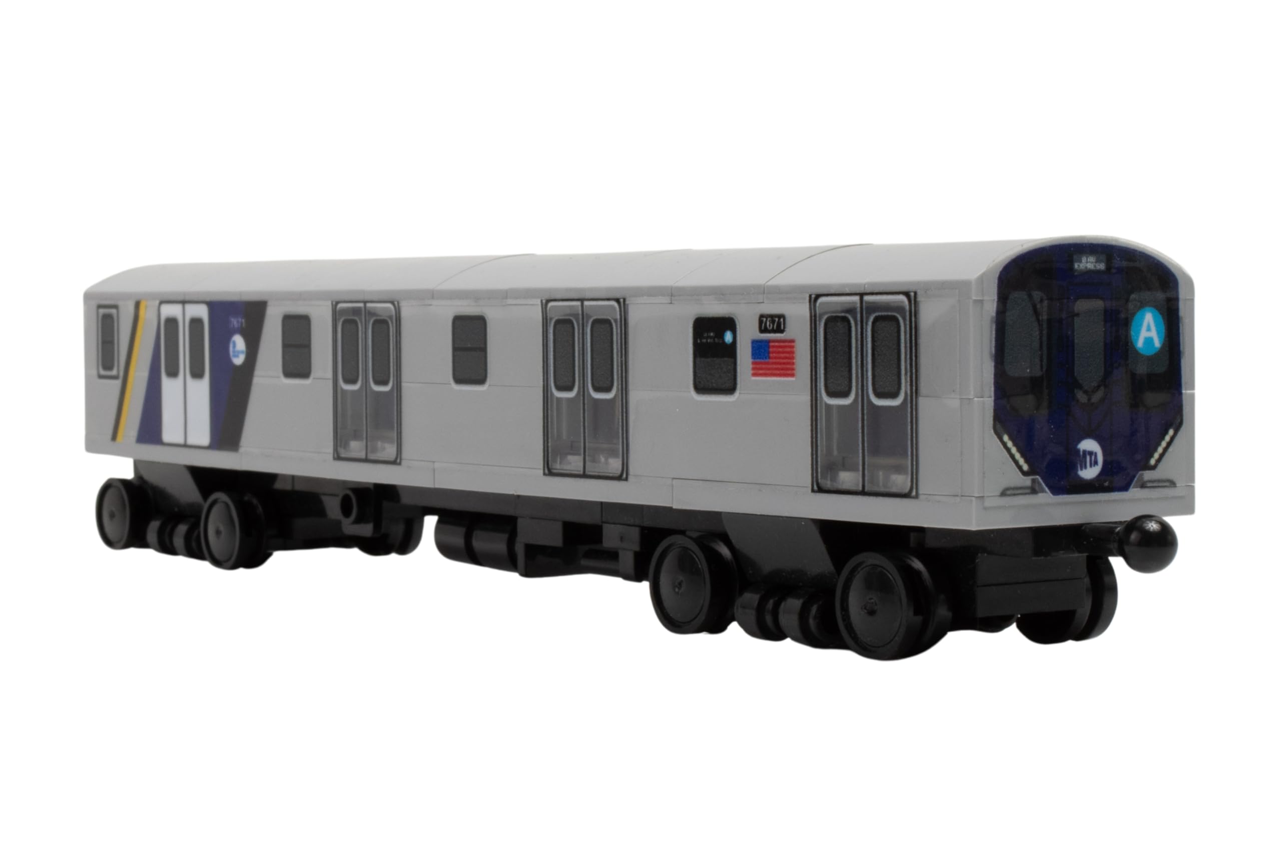 Amazon.com: Daron MTA NYC Subway Car Buildable Train Set