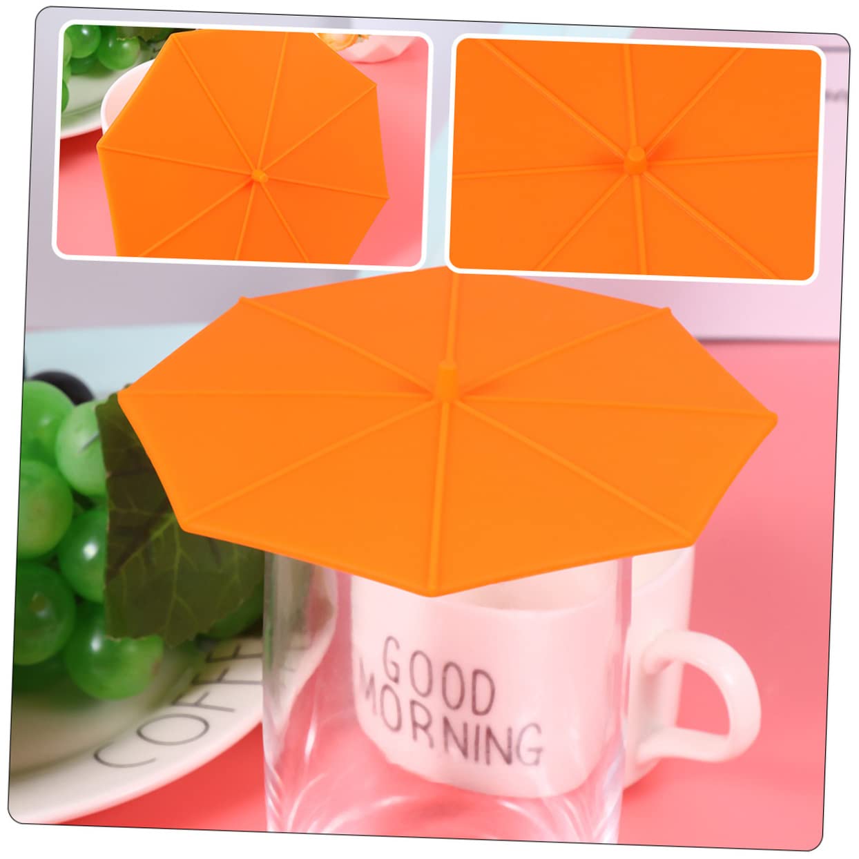STOBOK 3 Set Di Coperchi Per Tazze in Silicone Per La Casa Coperchi Per Tazze Da Caffè Sigillanti Per Tazze 5 Pezzi * 3