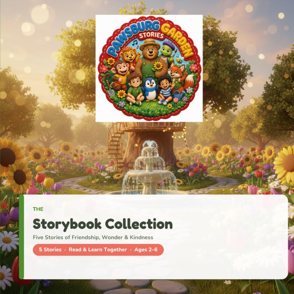 Pawsburg Garden Storybook Collection: Five Stories of Friendship, Wonder & Kindness