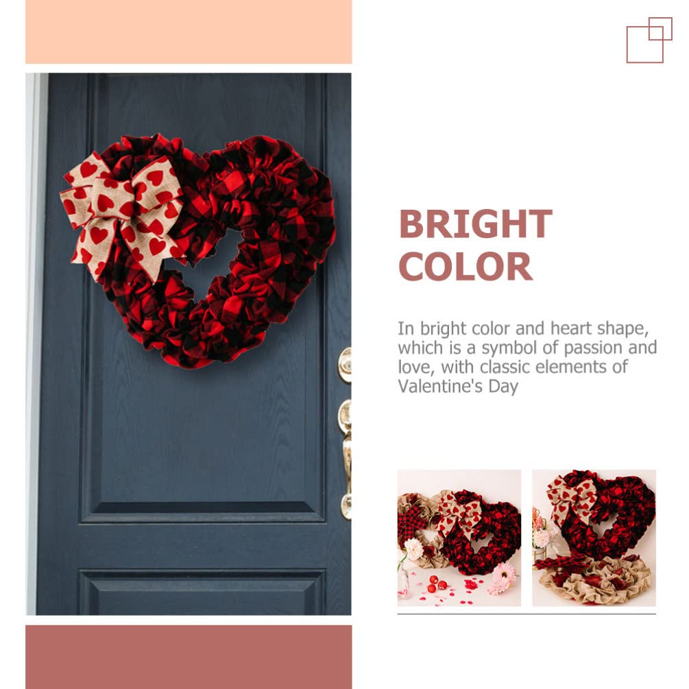 Amazon.co.jp: Gatuida バレンタイン 日 リース 用 フロント ドア、 16