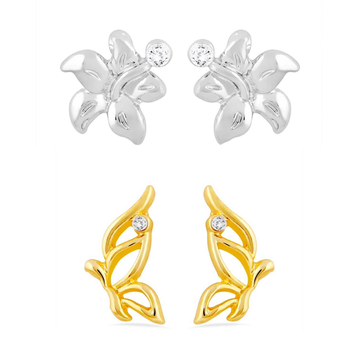 See full amazon price history chart for Mahi Combo of two pairs of Stud Earrings with Crystals for Women CO1104228M Mahi Combo of two pairs of Stud Earrings with Crystals for Women CO1104228M (B00RNSXIOM) Amazon Price History, Amazon Price Tracker
