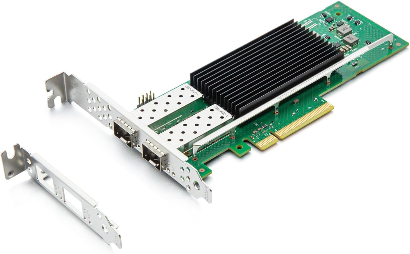 10Gtek 25G Ethernet Network Card, 2X SFP28 Ports, PCIe 4.0 X8, Intel E810 Controller, Support Windows 10/11/2016/2019/2022 /Centos7/ Ubuntu20/Vmware/Esxi7.0(not Support MAC), Support RDMA/PXE