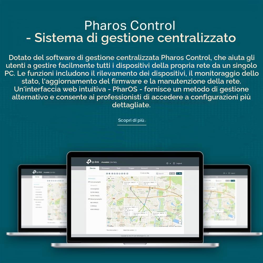 TP-Link CPE610 Outdoor CPE 5GHz 300Mbps, Antenna direttiva ad alto guadagno 23dBi 2×2 MIMO, Nuovo lancio