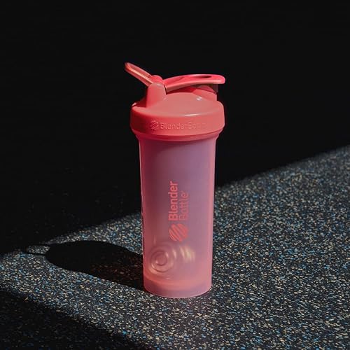 Miniatura 6 de BlenderBottle Classic V2 - Botella mezcladora perfecta para batidos de proteínas y antes del entrenamiento, 28 onzas (paquete de 2), rosa y morado