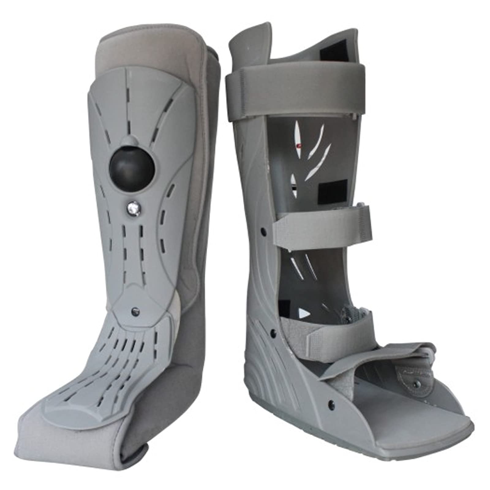 Zapatos de Tobillo Bota ortopédica para fracturas para Hombres y Mujeres Tobillera Ajustable en Lugar de Yeso para Proteger el Tobillo Fijo para Lesiones Fracturas Esguinces (XL)