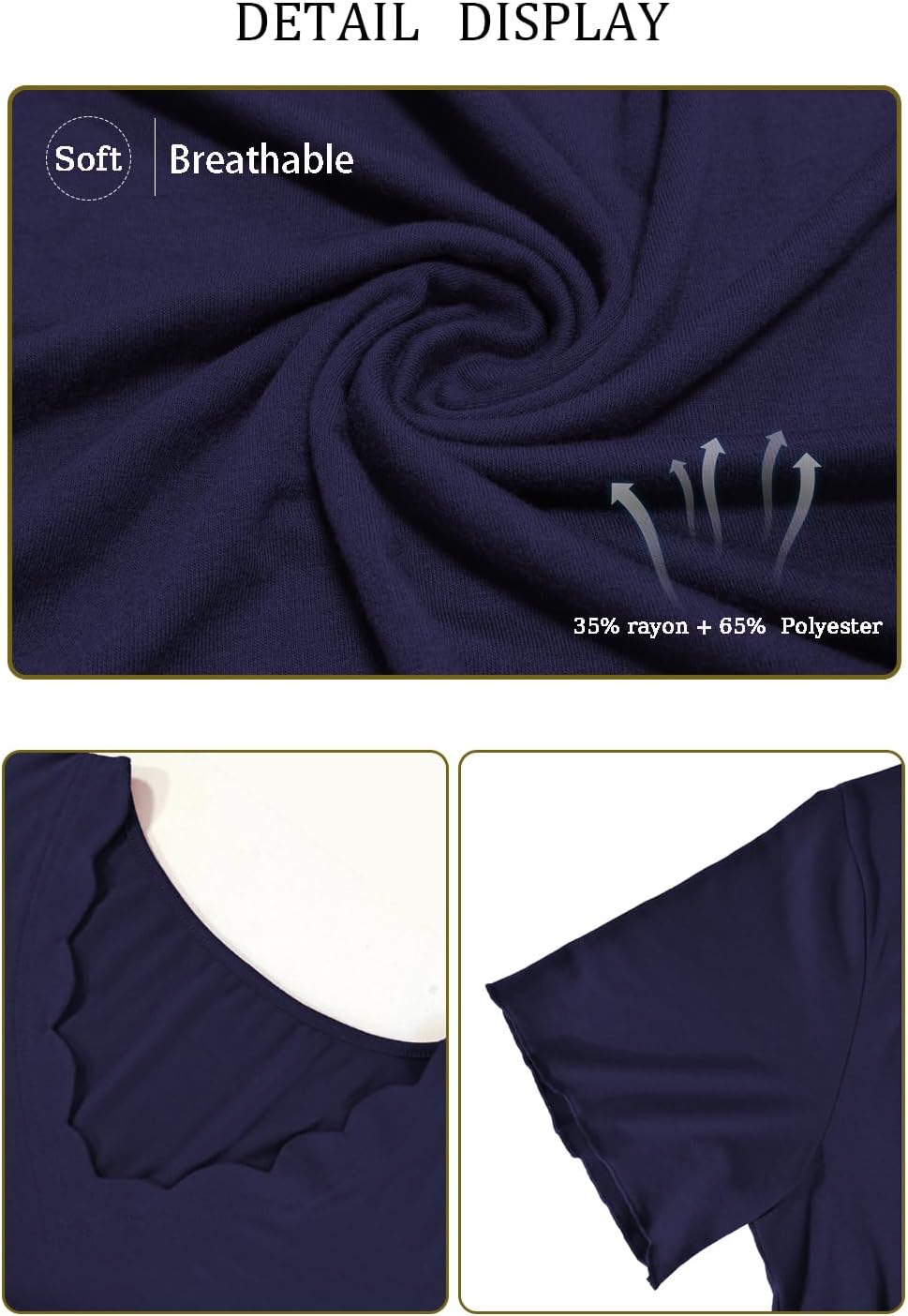 Women's Plus Size Short Sleeve Tops Curved V Neck Casual Loose Fit Shirts Summer Blouses 2025 Trendy Clothes - Image 4