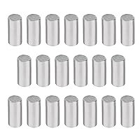 Vista 40 de MroMax 100 pasadores cilíndricos de acero inoxidable 304 M1.0.197 x 0.236 in, clavijas de soporte de estante para dispositivos metálicos