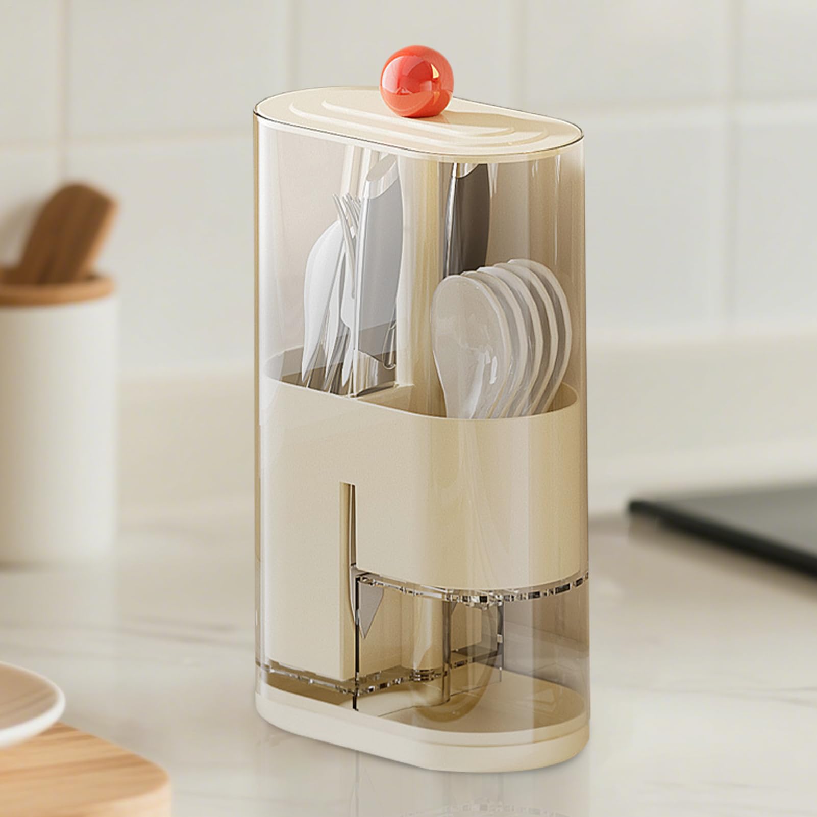 Organizador De Cubiertos Porta Utensilios