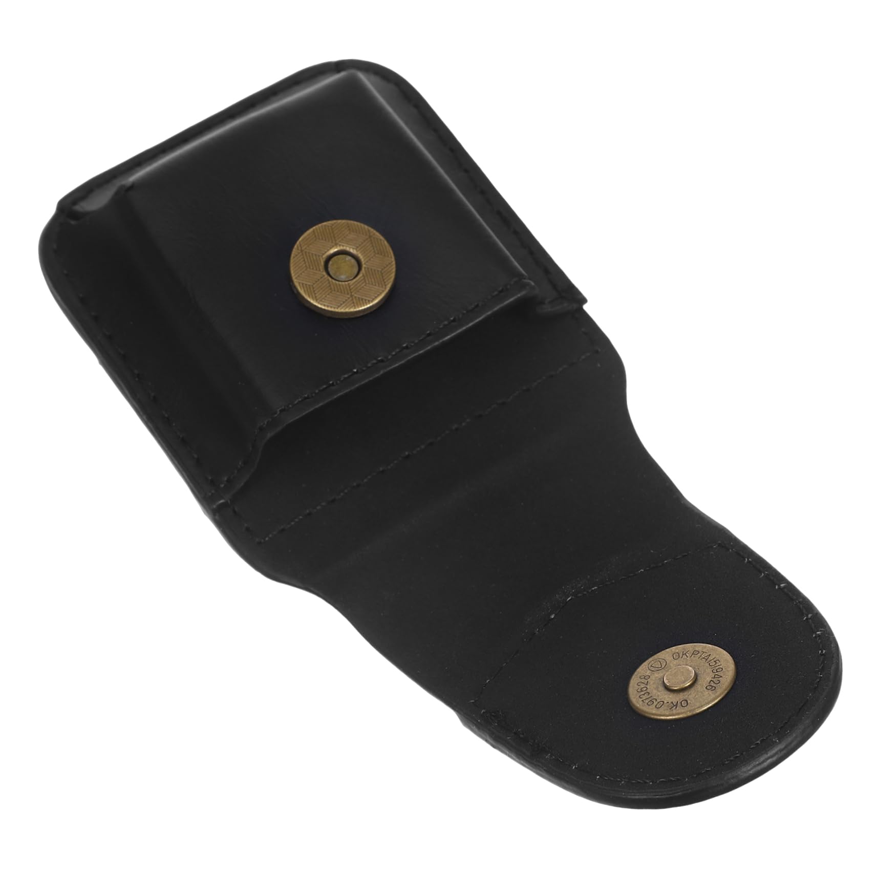 5pièces Étui Cuir pour Briquet Et Accessoire Pratique pour Fumeurs Rangement Portable Cuir