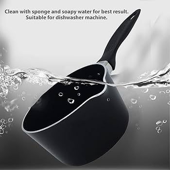 Milk Pan Tea Boiling Water Pan Coffee Pot Cookware Saucepan 13cm, 16cm