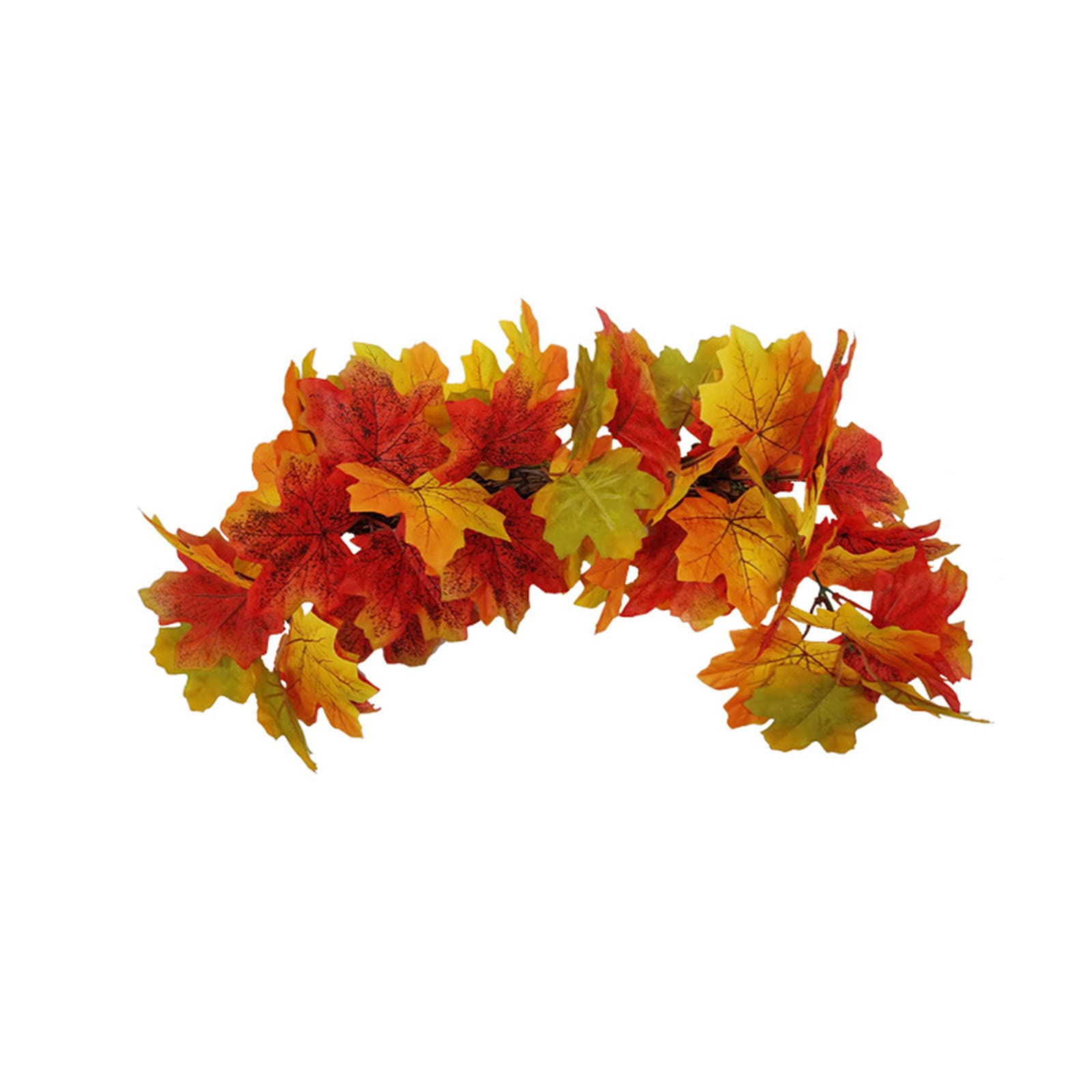 Wisteria Vine Garland,Fake Flowers Artificial Hanging Silk Flowers for Halloween Christmas Decoration,1.64feet,2pcs,A