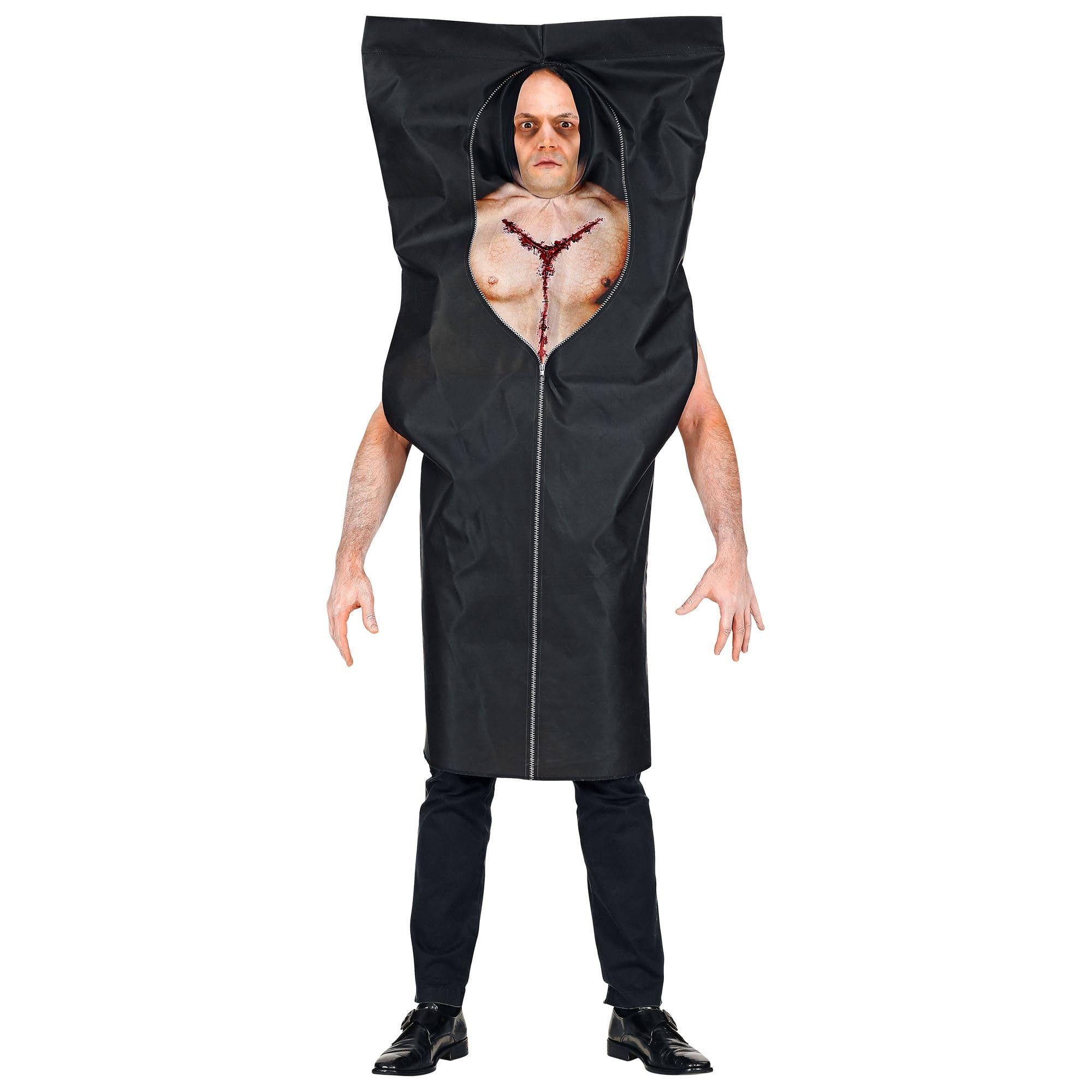 W WIDMANN MILANO Party Fashion - Costume Body Bag, Psycho, Halloween, Carnival, Theme Party