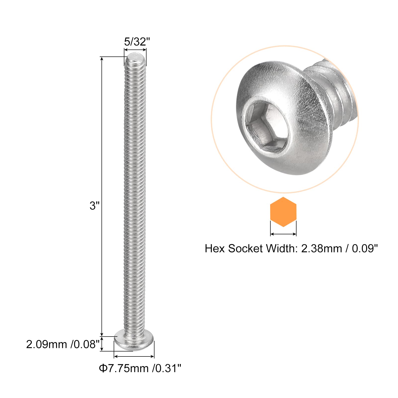 Progettato Con Precisione Dado Esagonale 5/8 24 Per Soluzioni Di - Foto 2