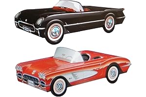 12 Classic Corvette Car Party Food Boxes - Corvette Collection