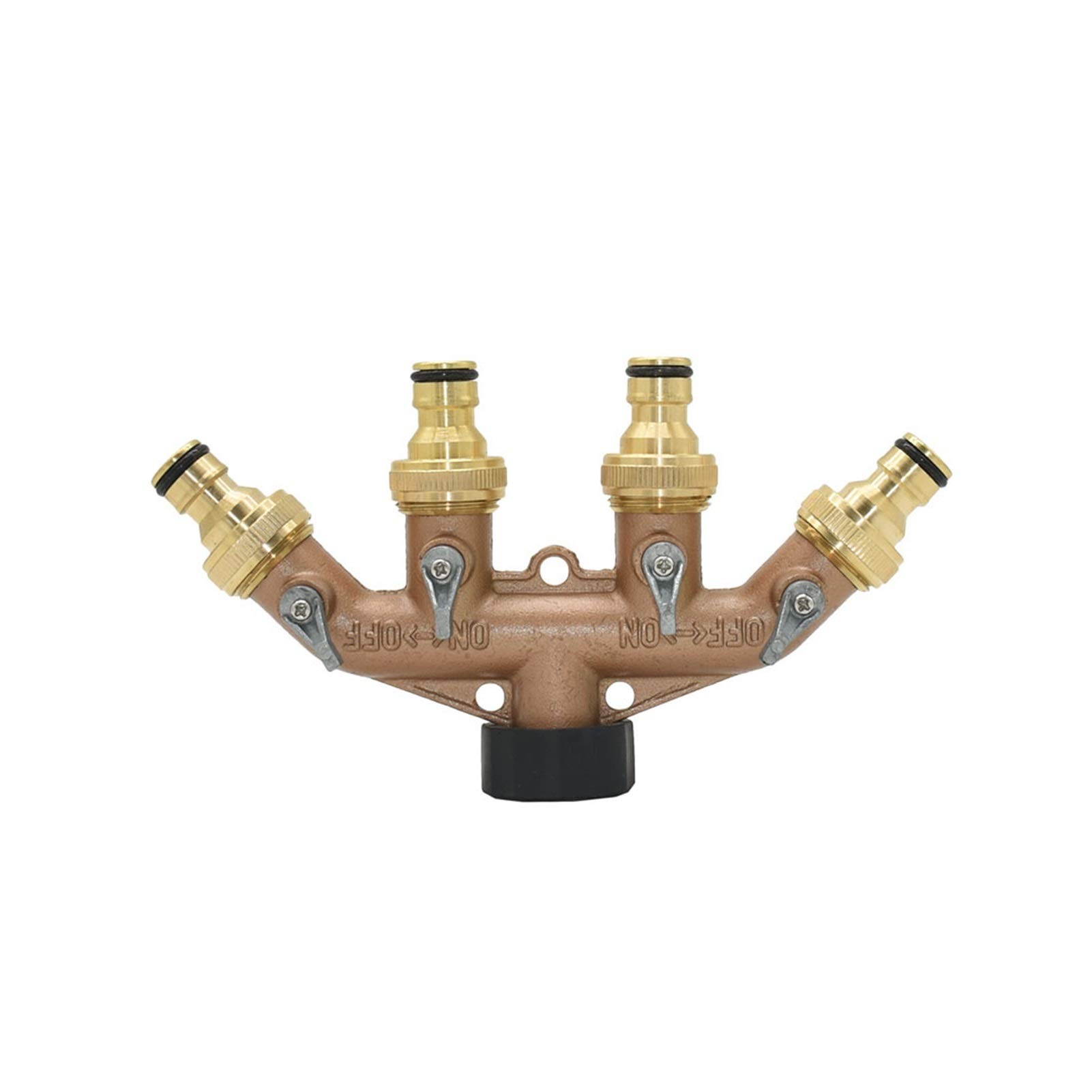 Raccordi per Tubi di irrigazione, Raccordi for irrigazione a Goccia Connettore rapido for Rubinetto da Giardino a Quattro Vie filettato 3/4 Pollici