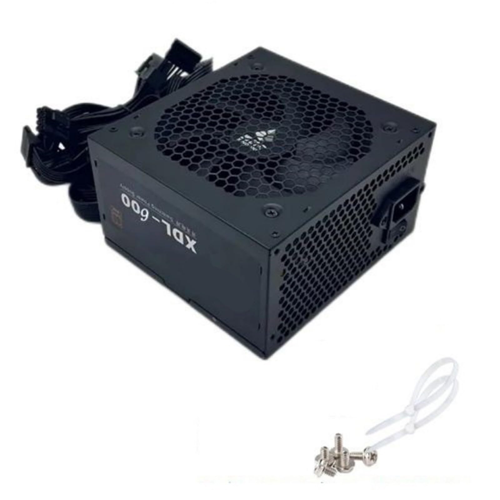 Computer Desktop 600W Alimentatore Ventilatore Silenzioso 24Pin Gaming Power Supply Accessori per la Grafica Multi Doppio Gpu Computer