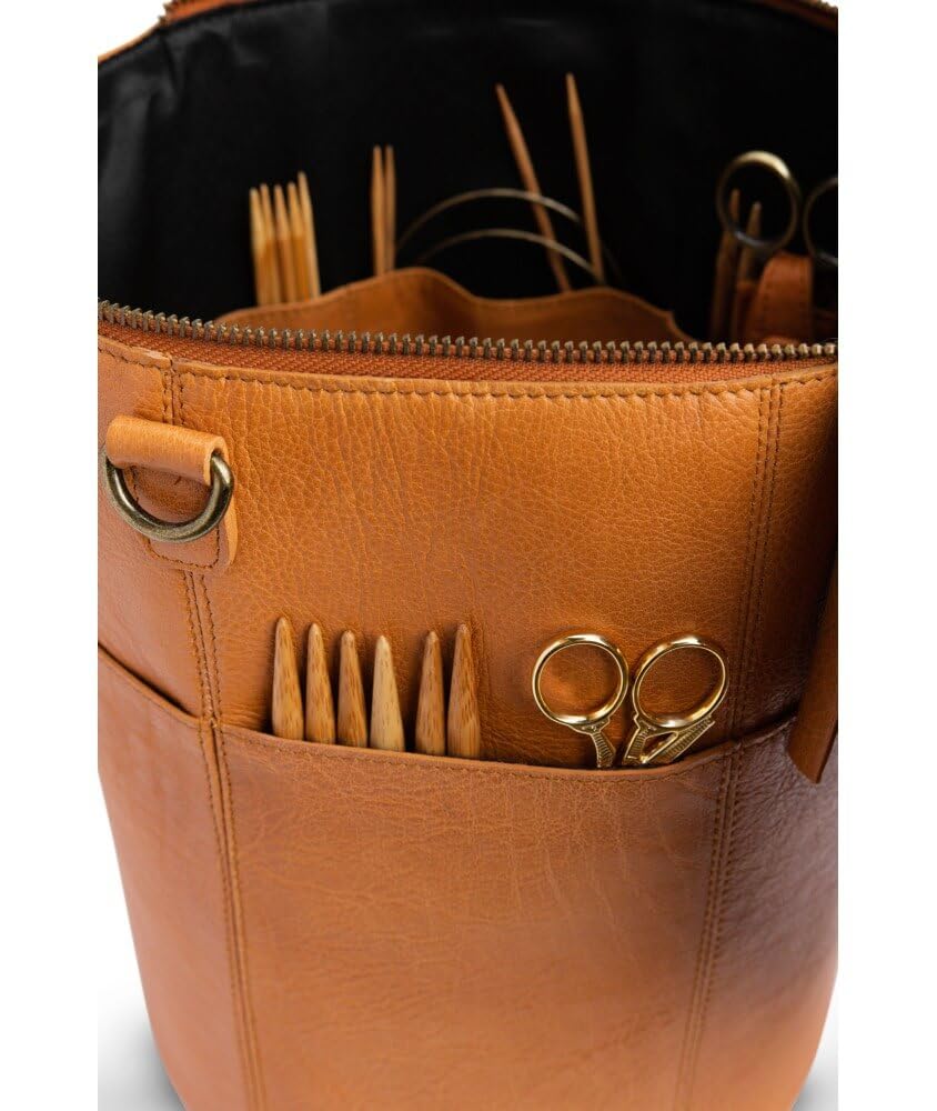 muud Saturn XL - Bolsa de piel hecha a mano para whisky
