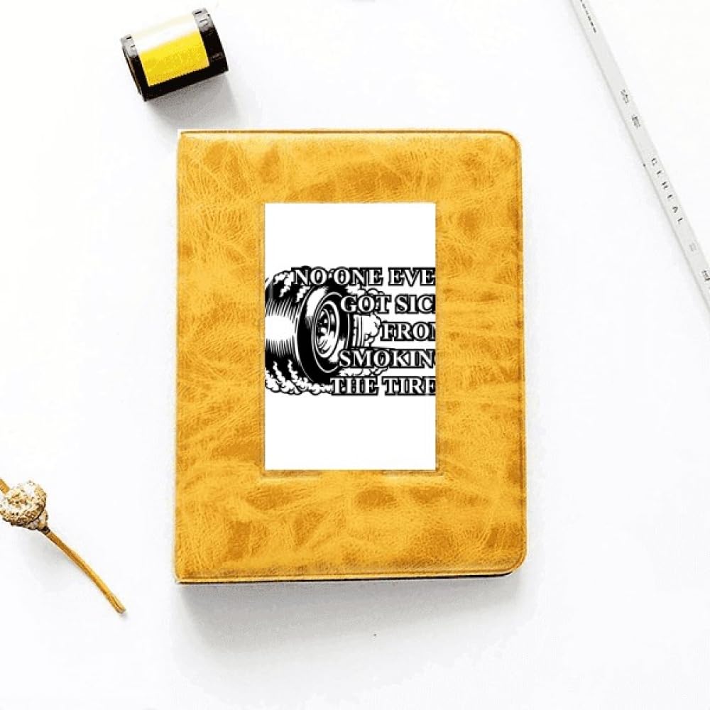 no/no Sick Burning Smoke Tire Art Deco Fashion Photo Album Family Wedding Picture 4x6