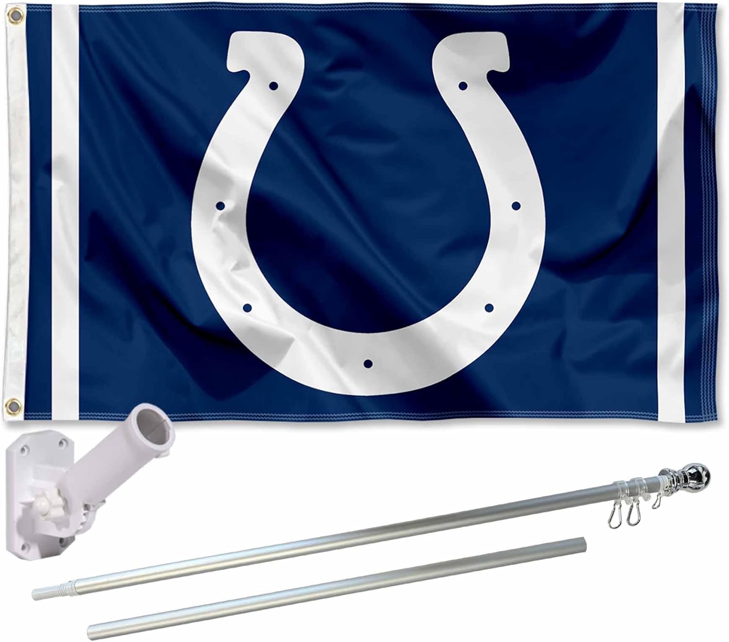 Indianapolis Colts Flag Pole and Bracket Kit