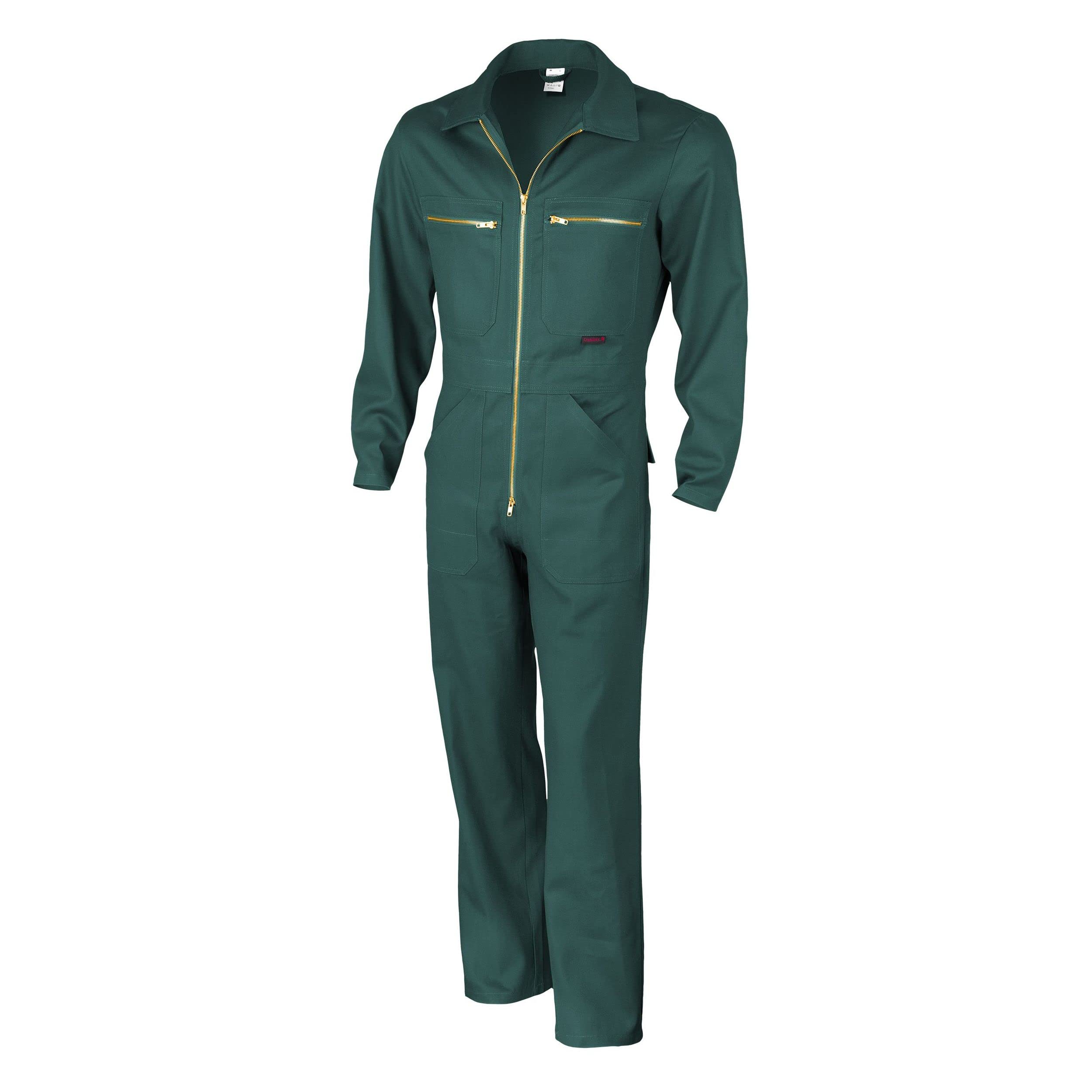 Qualitex Kombinezon rajdowy 100% CO,270 g/m² kolor zielony rozmiar 44