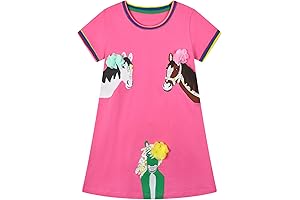 Toddler Girl Short Sleeve Dress: Sweet Easter Bunny Applique for Spring