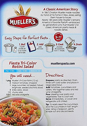 Muellers Tri-Color Rotini, 12 Ounce (Pack of 3) image 4