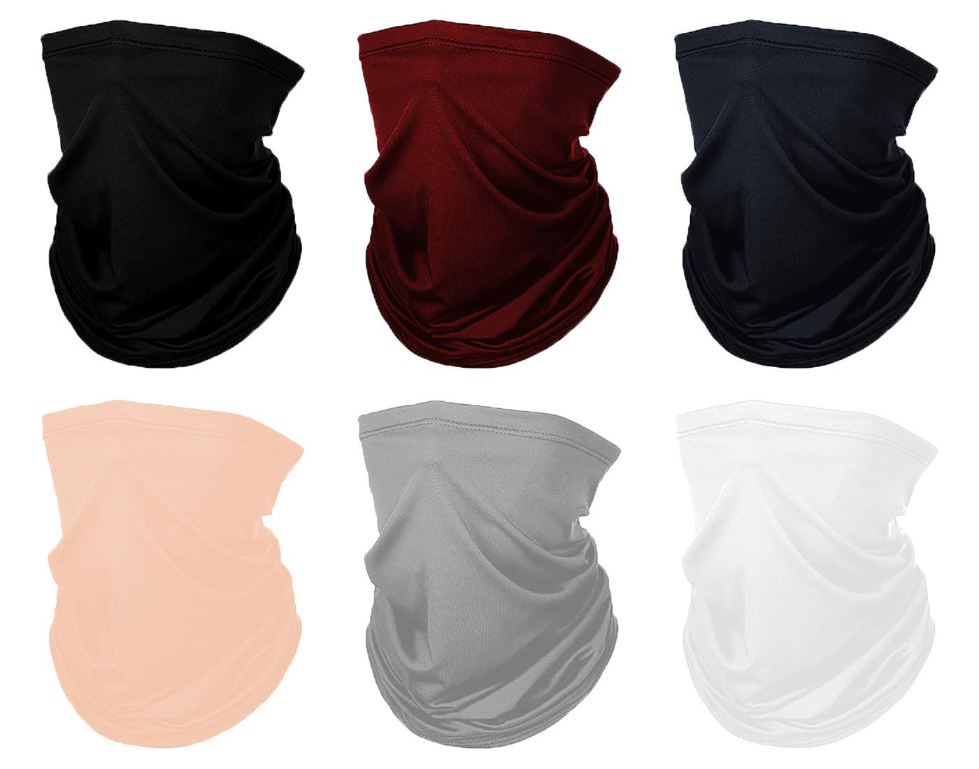 2000 Outdoor Seamless Bandanas Tube,Womens and Mens Headband Headwear Headwrap